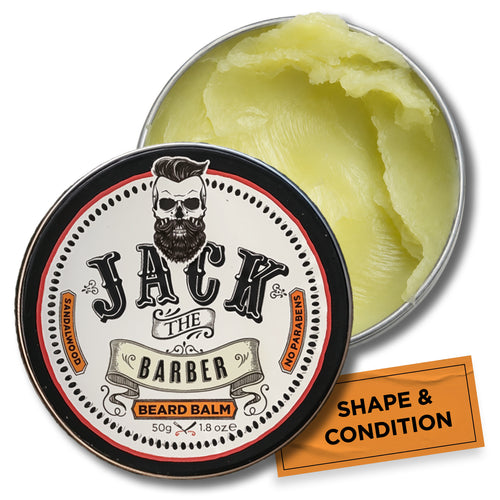 Tin of Jack the Barber Beard and Moustache Balm