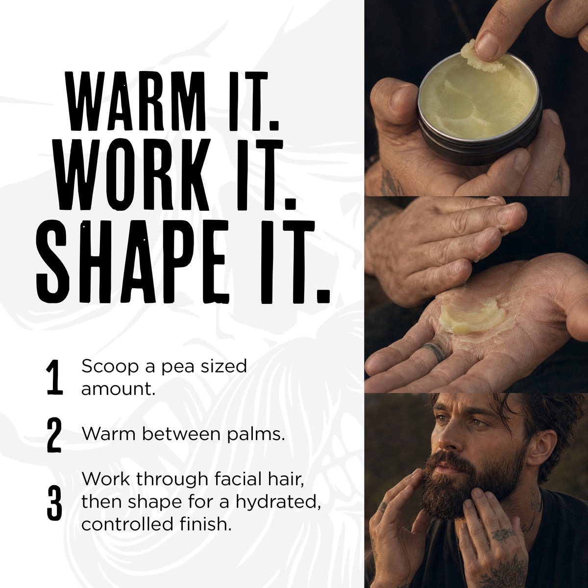 Jack the Barber Beard & Moustache Balm — product detail 3 of 9