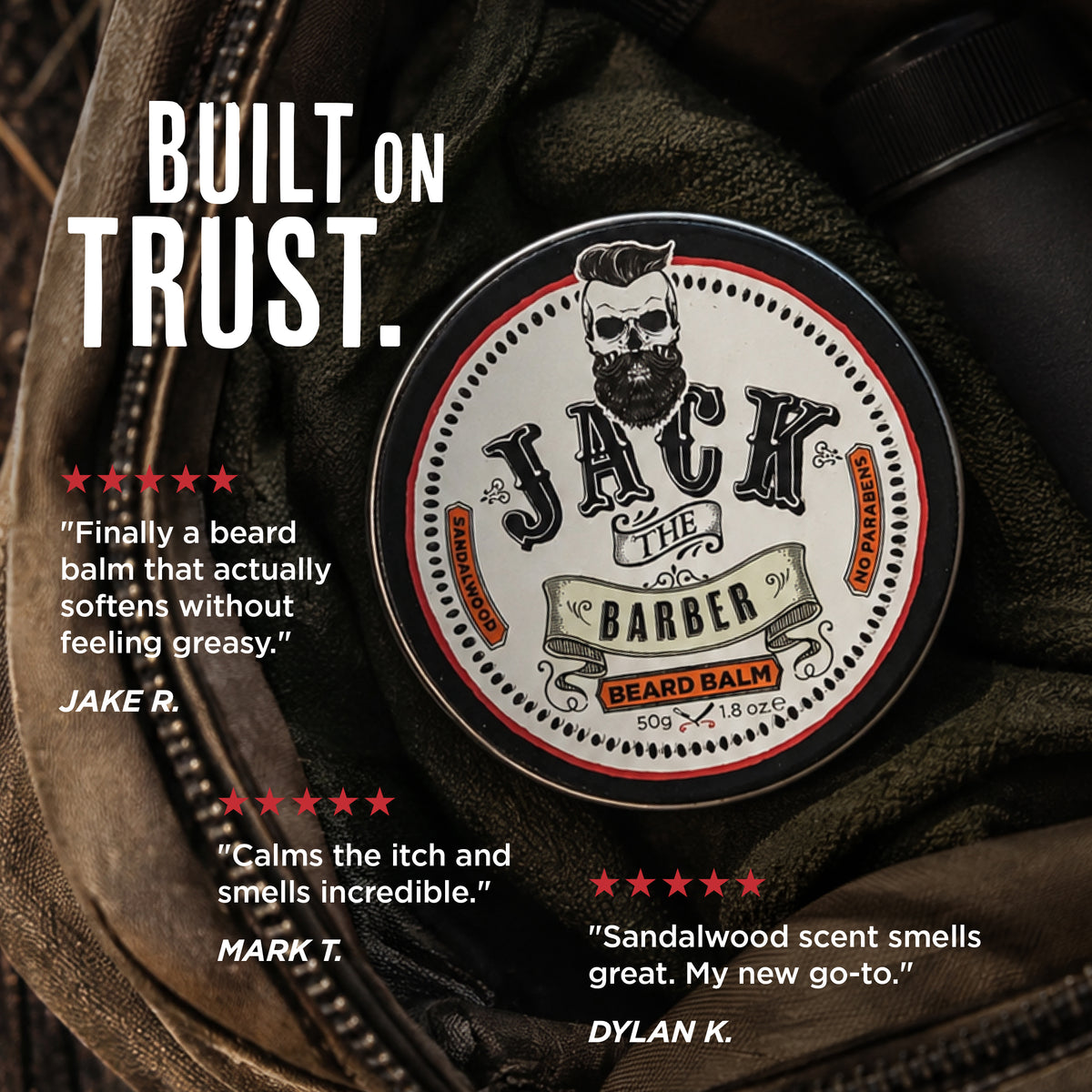 Jack the Barber Beard & Moustache Balm — product detail 6 of 9
