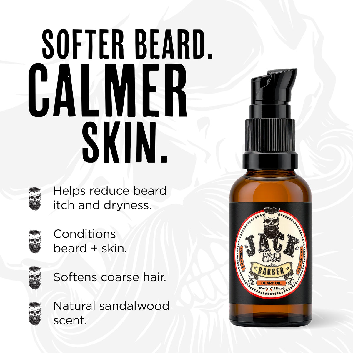 Jack the Barber Beard Oil — product detail 1 of 9
