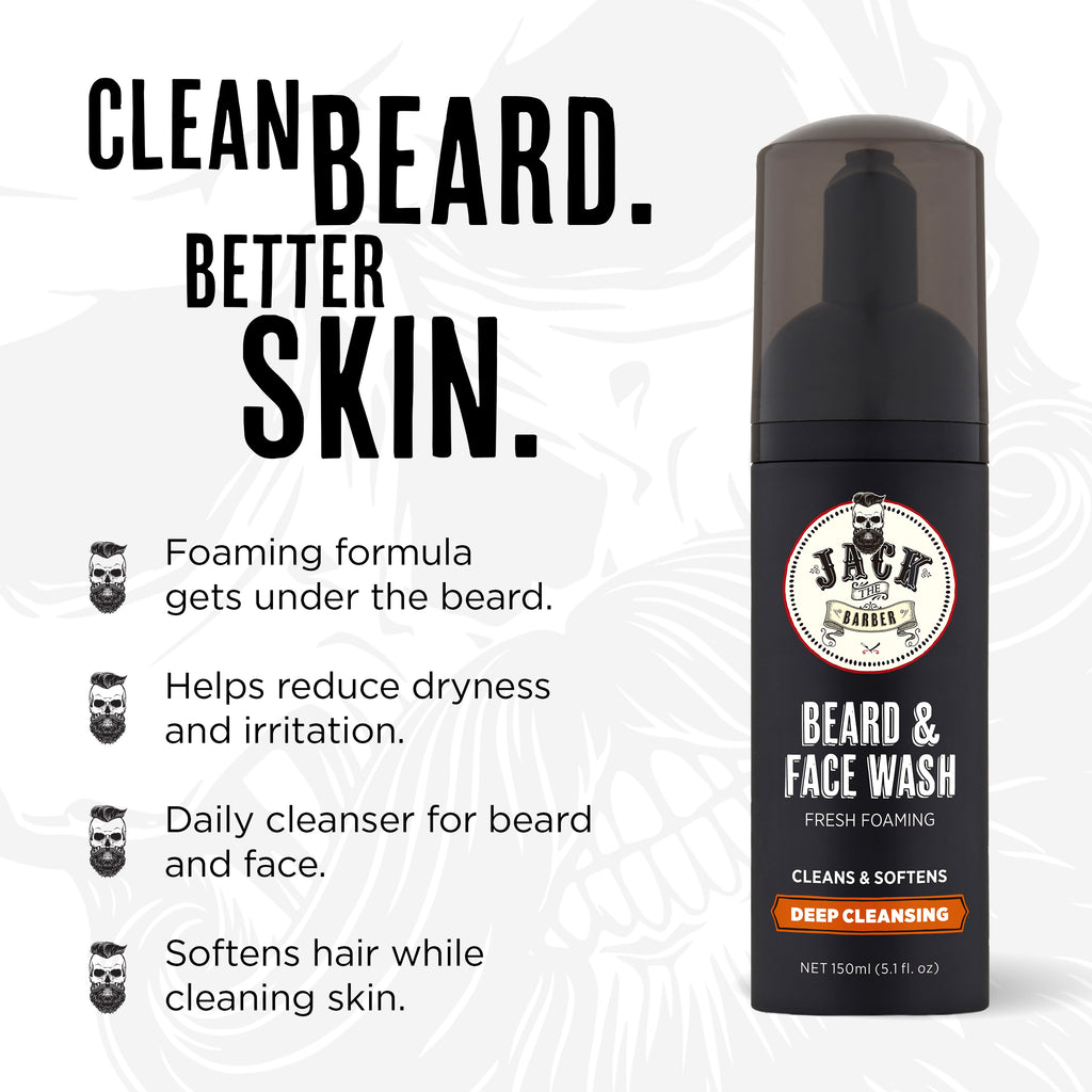 Jack the Barber Beard & Face Wash — product detail 1 of 9