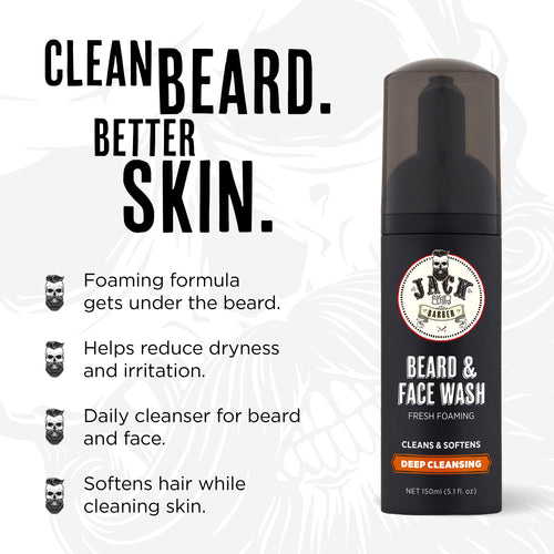 Jack the Barber Beard & Face Wash — product detail 1 of 9