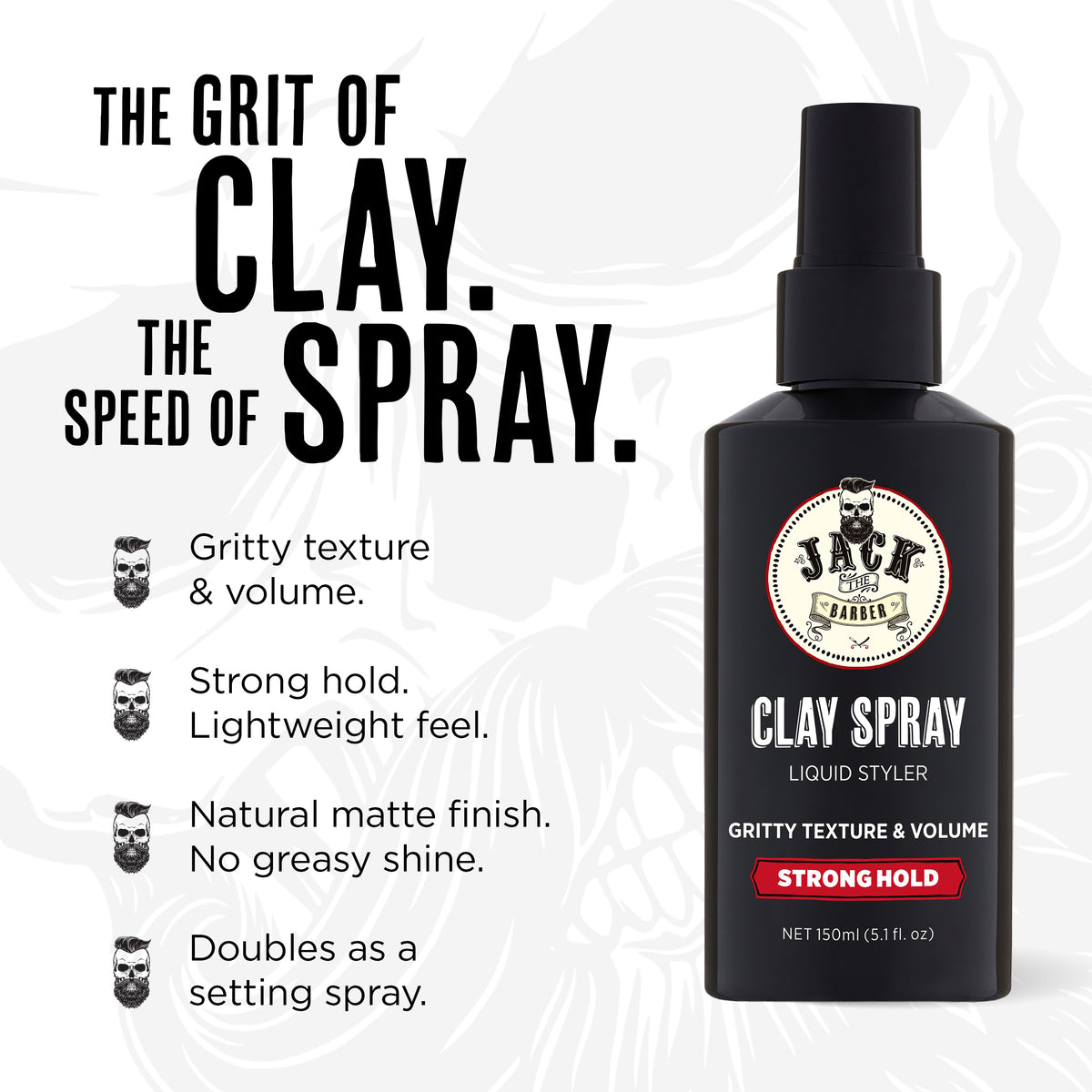 Jack the Barber Clay Spray — product detail 1 of 8