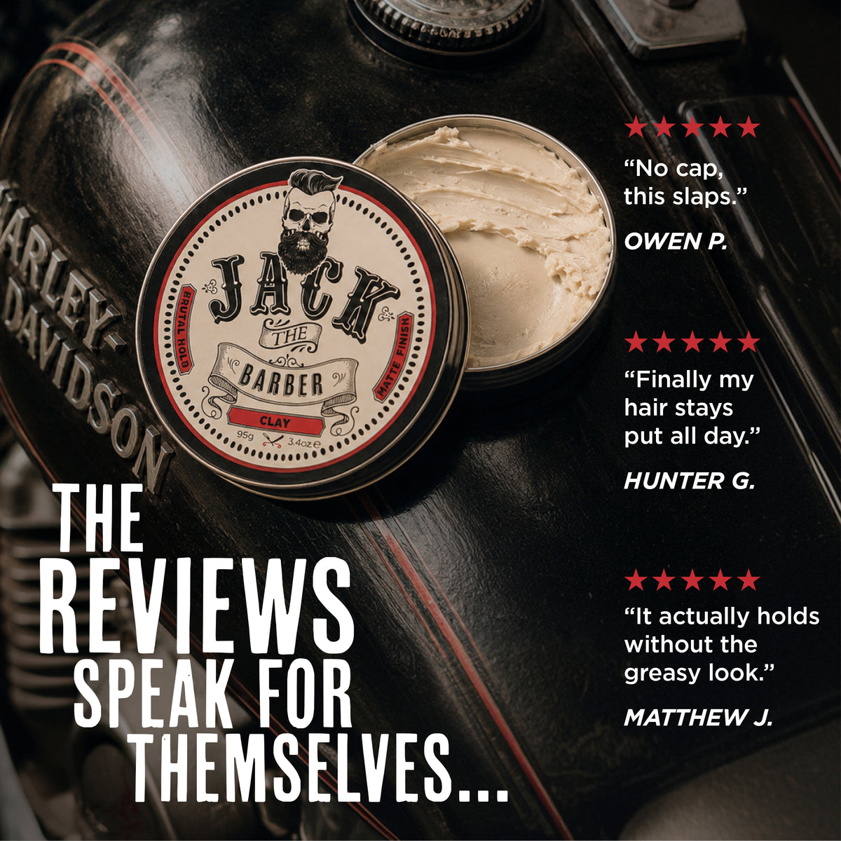 Jack the Barber Hair Clay — product detail 6 of 9
