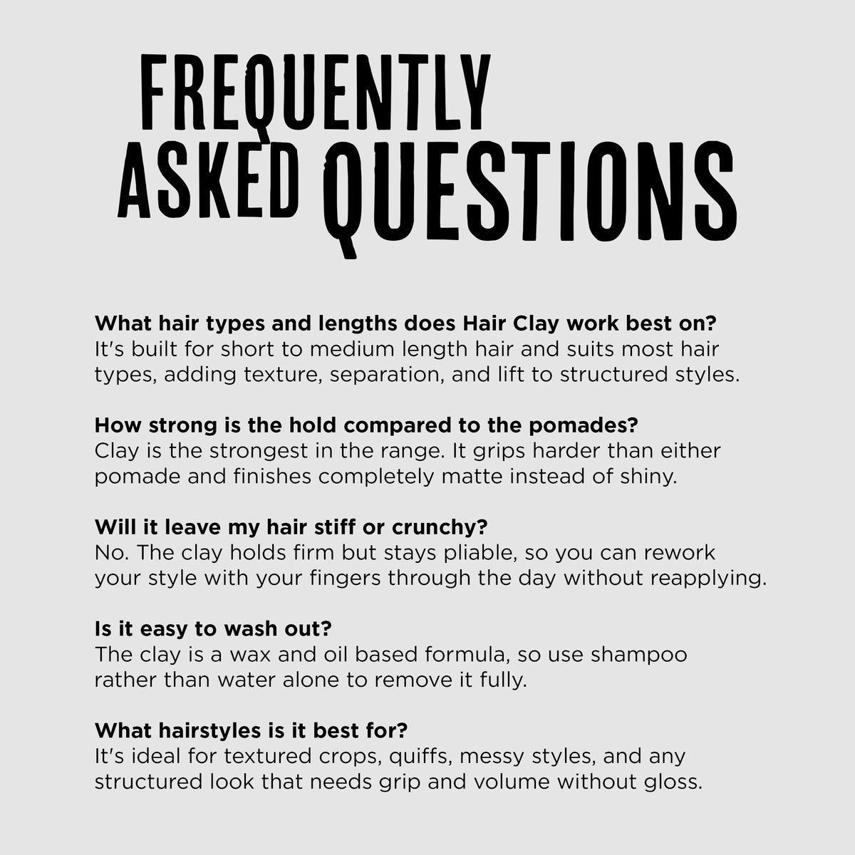 Jack the Barber Hair Clay — product detail 9 of 9