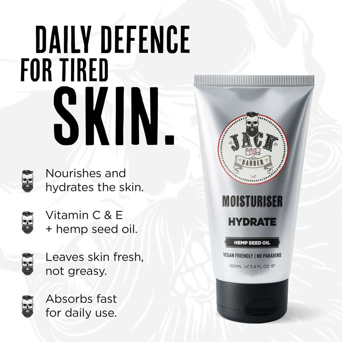 Jack the Barber Face Moisturizer — product detail 1 of 9