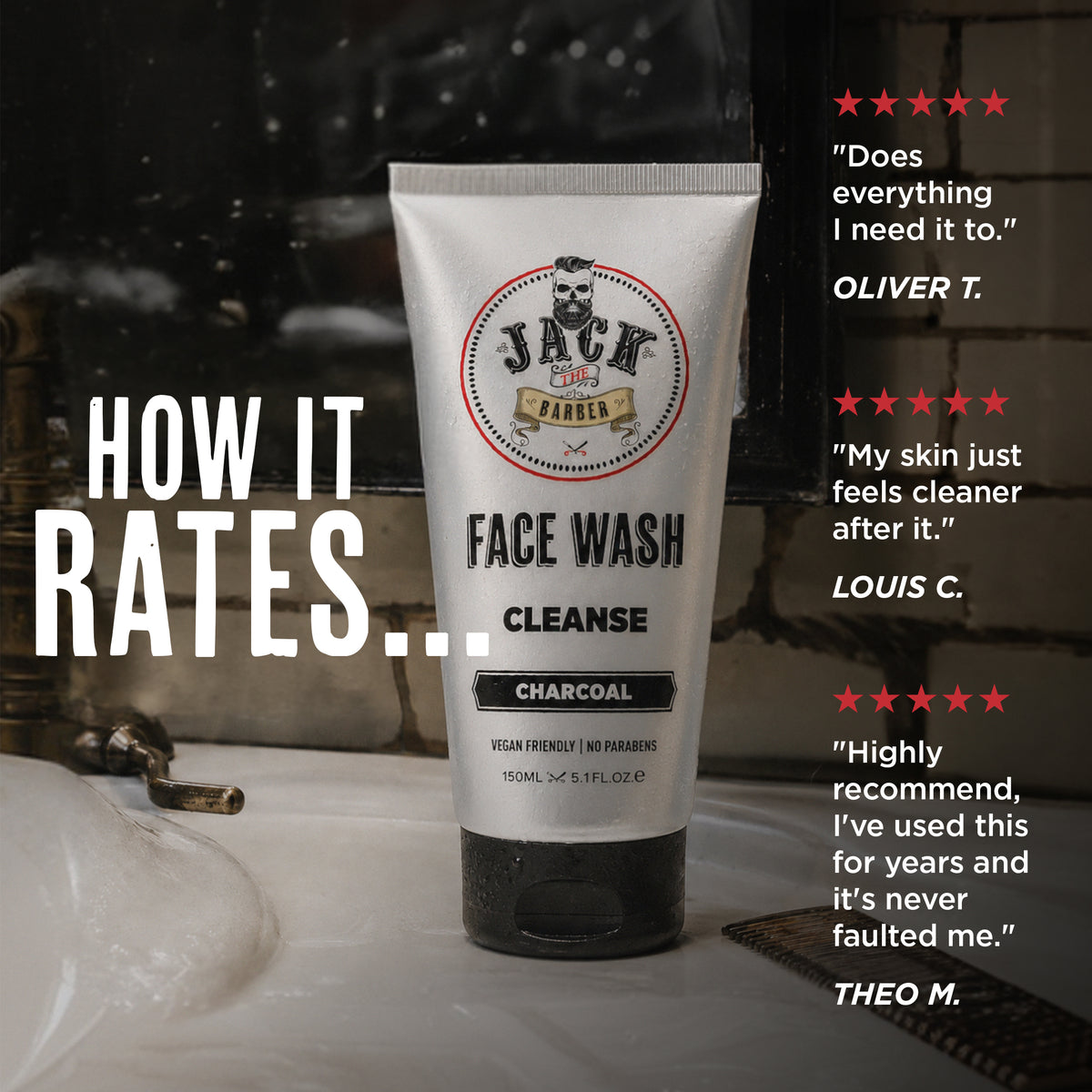 Jack the Barber Face Wash — product detail 7 of 9