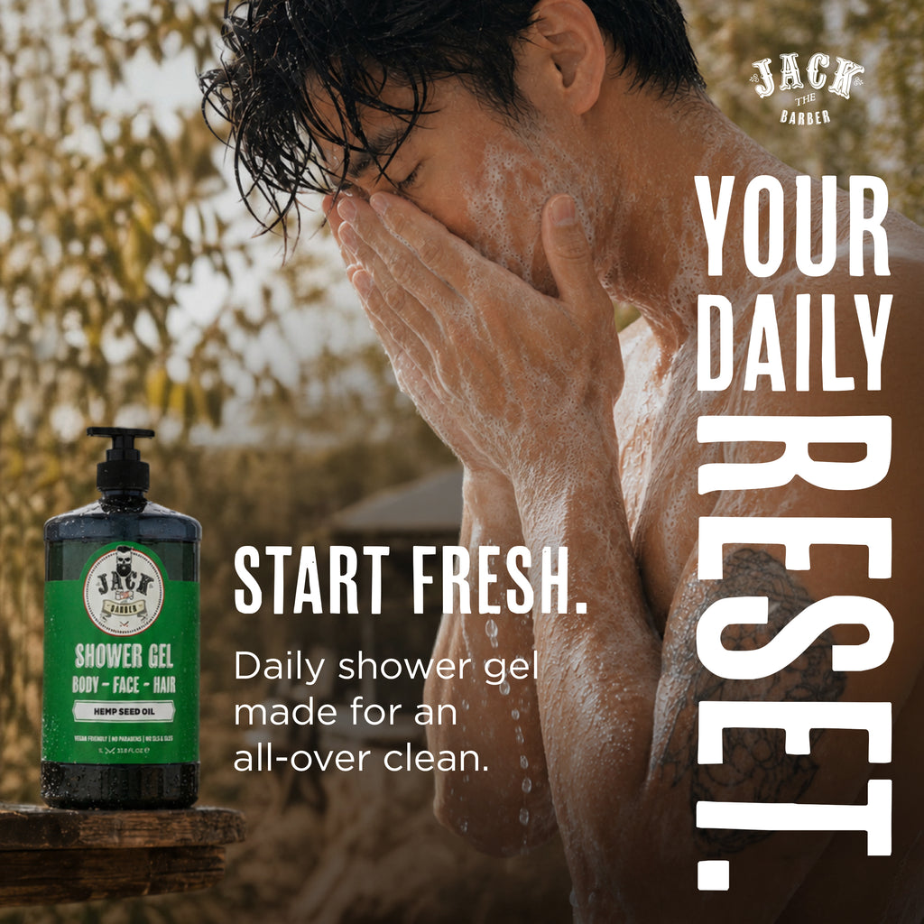 Jack the Barber Hemp Seed Oil Shower Gel — product detail 2 of 8