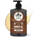 Bottle of Jack the Barber Whisky and Spice Shower Gel