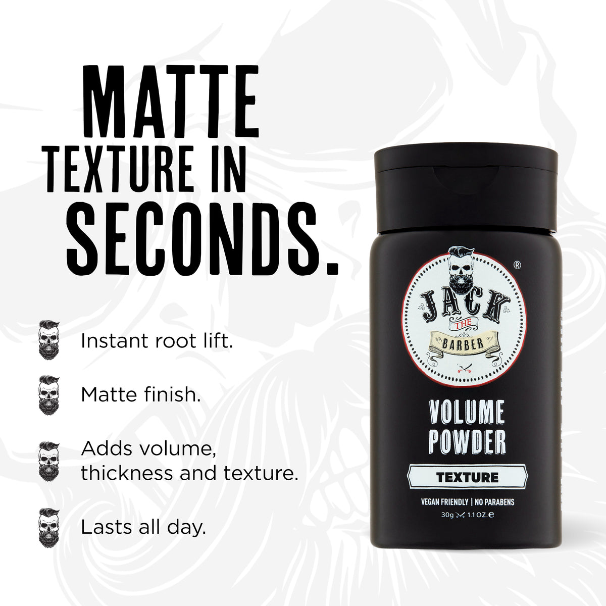 Jack the Barber Volume Styling Powder — product detail 1 of 9